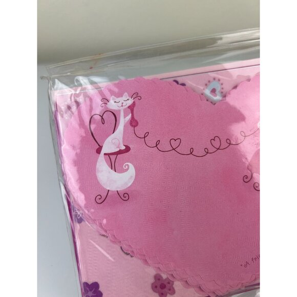 DaySpring Bella & Fifi Poodle & Cat Heart Stationary Valentine Set Scripture - Picture 4 of 11